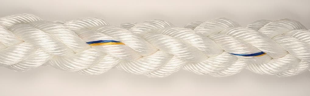 Cordage d'amarrage mixte Katradis IMPROVED 8 à huit torons, présenté dans la fiche technique du fabricant